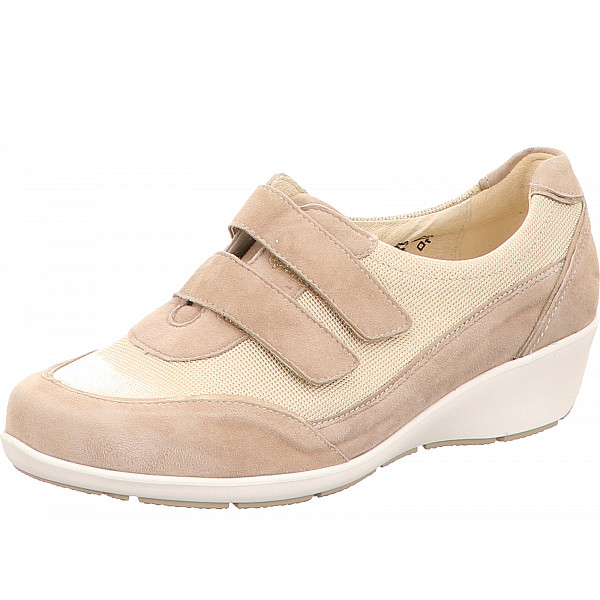 Waldläufer Slipper beige kombi.