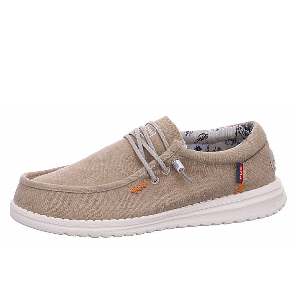 Fusion Slipper washed canvas beige