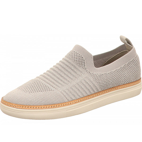 La Strada Slipper silber, platin