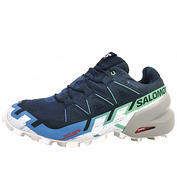 Salomon Speedcross GTX Wanderschuh Carbon/ Provence/ White