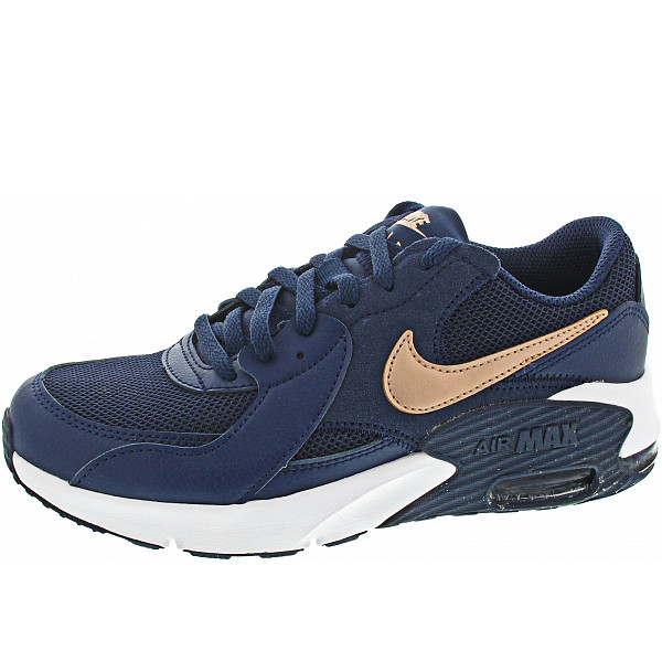 Nike Air Max Excee (GS) Sneaker low navy-mtlc red bronze-whit
