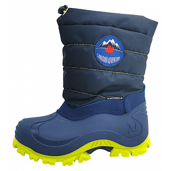 Spirale Stiefel blue/lime