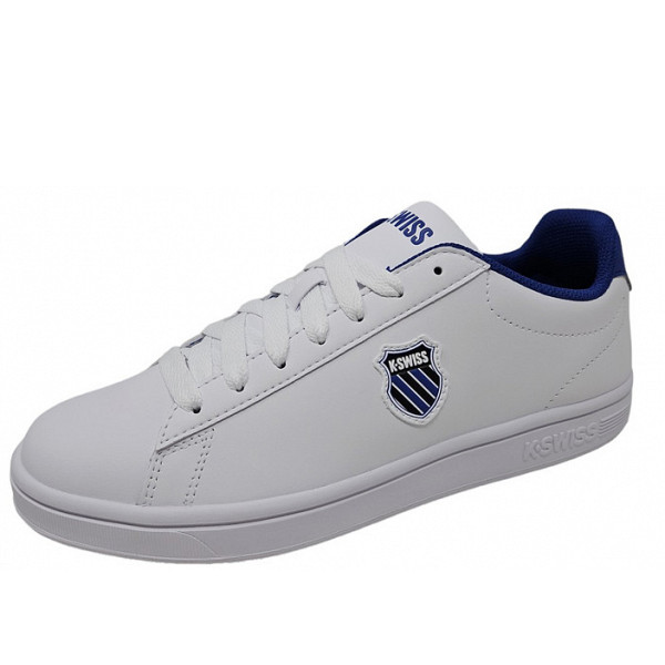 K-Swiss Court Shield Sneaker white sodalite blue