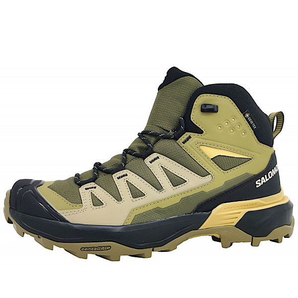 Salomon X Ultra 360 MID GTX Wanderschuh olive night/ slate green