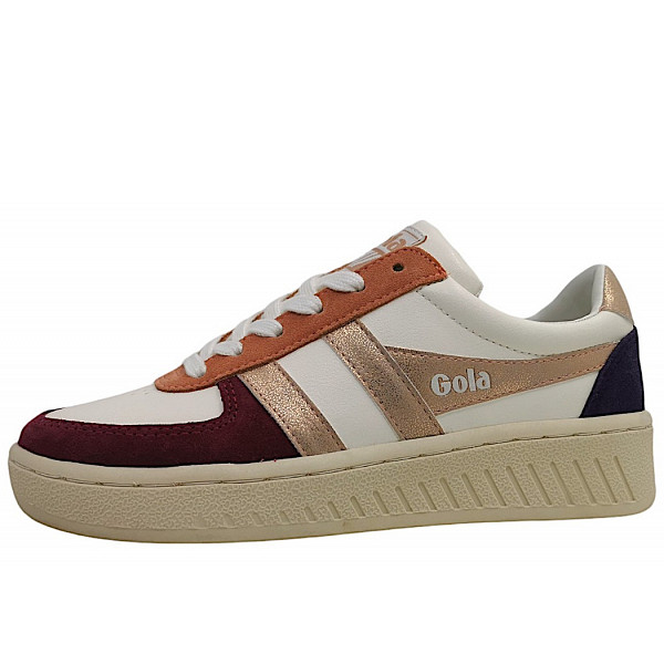 Gola Grandslam Quadrant Schnürer Off White/Rose Gold