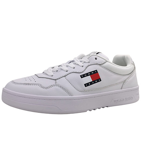 Tommy Hilfiger Cupsole Schnürer YBR White