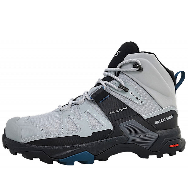 Salomon X Ultra 4 MID Wide GTX Wanderstiefel Quarry/black