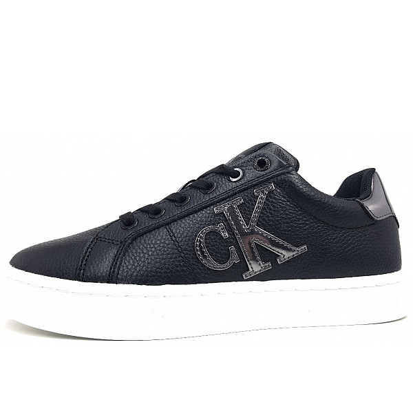 Calvin Klein Cupsole Flatform Sneaker low 0GP black/ silver