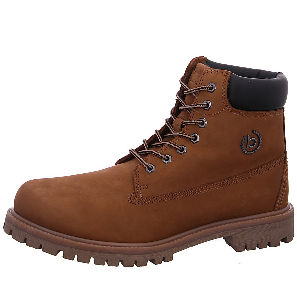 Bugatti Poleman Schnürstiefel 6410 mid brown