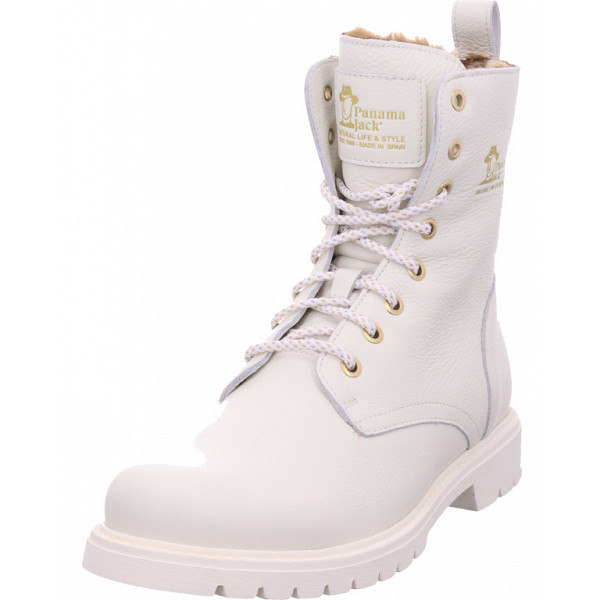 Panama Jack napa blanco Stiefel weiß