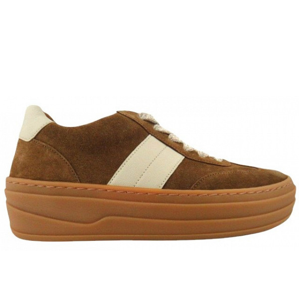 Gabor Velour sportlicher Schnürer lion/panna