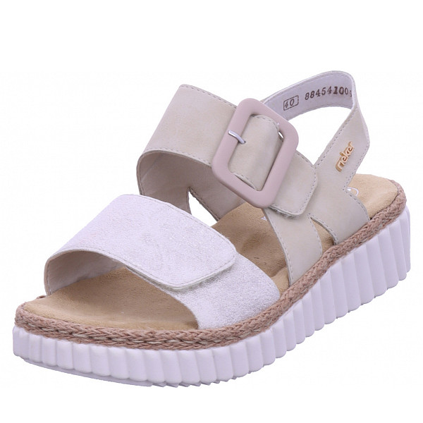 Rieker fsk damen sandalen Sandalette beige