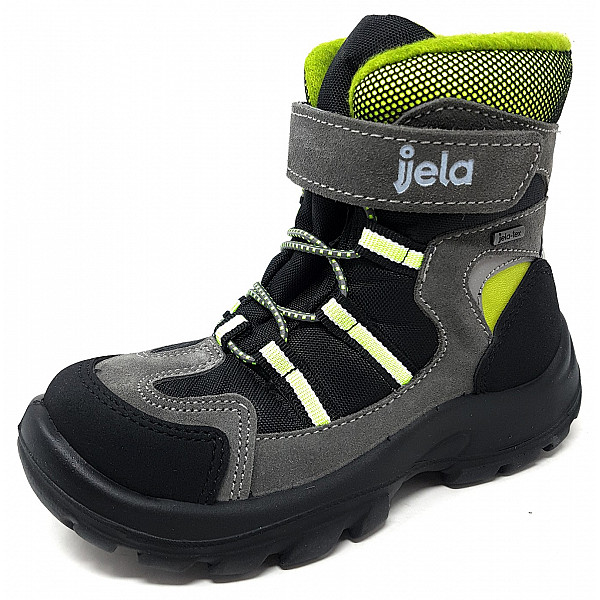 Jela Jela Klettstiefel grey-lime