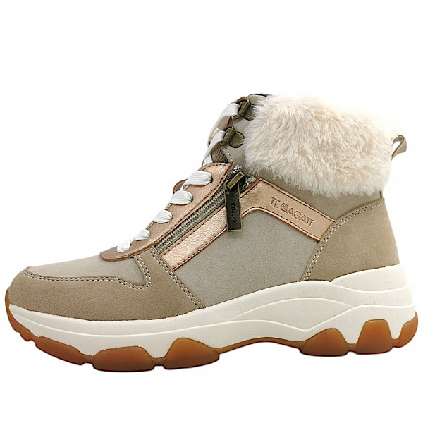 Bagatt Yuki Schnürstiefel 5281 beige multi