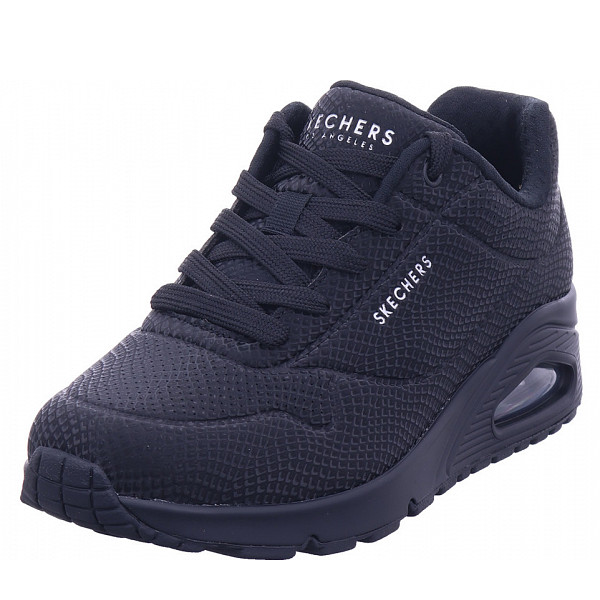 Skechers bbk uno shiny scale Halbschuh schwarz