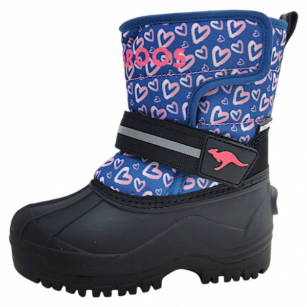 KangaRoos K-Shell II Winterstiefel midnight/rose heart 4819