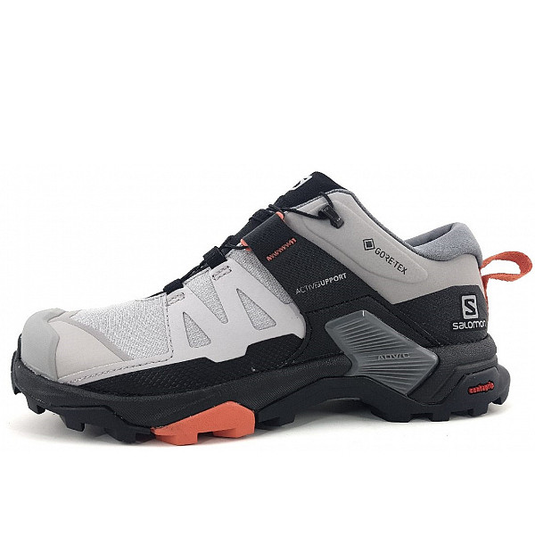 Salomon X Ultra 4 GTX W Wanderschuh Alloy/Quiet Shade/ Burnt Sienna