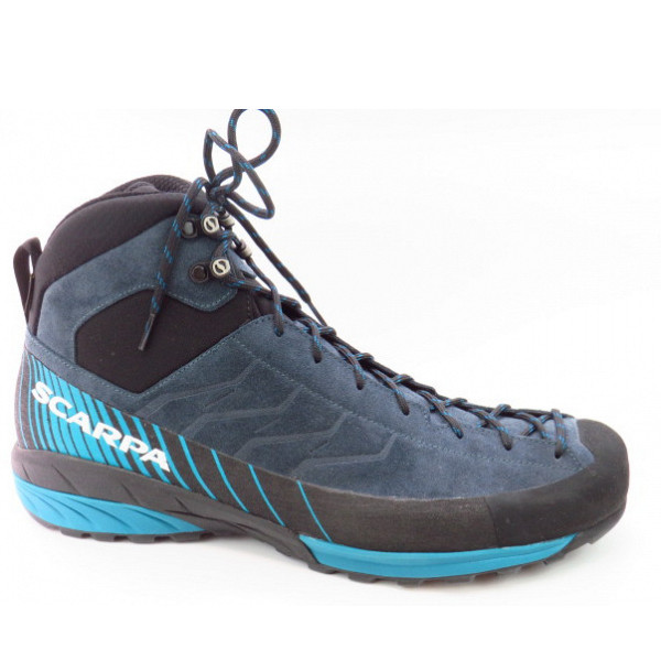 Scarpa Mescalito MID GTX Wanderschuh blau kombi.