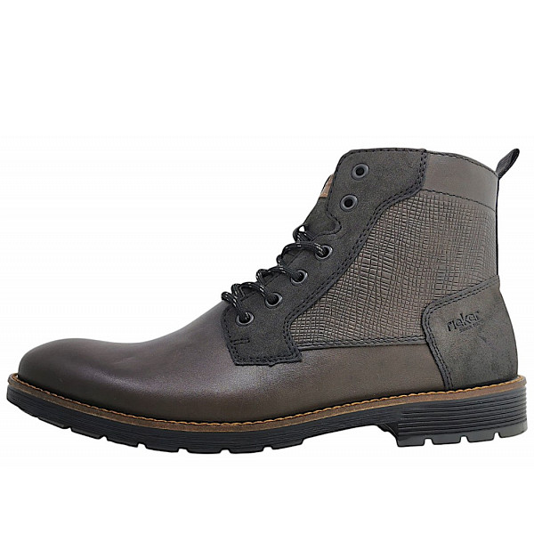 Rieker Schnürstiefel 46 lila/anthra.
