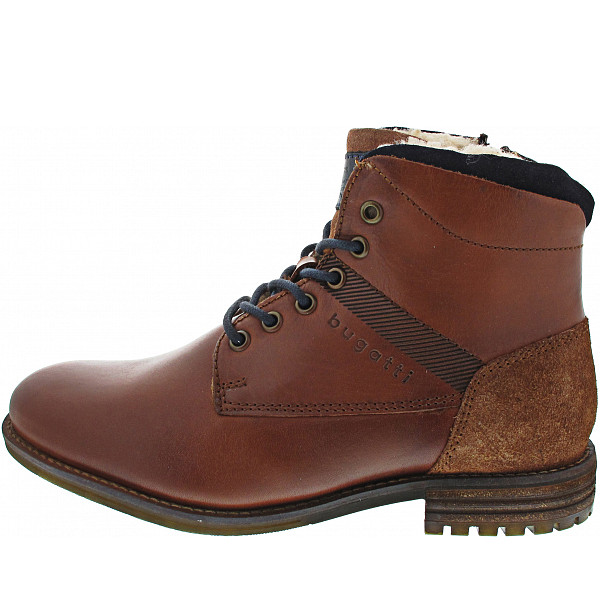 Bugatti Cassio Schnürstiefel mid-brown