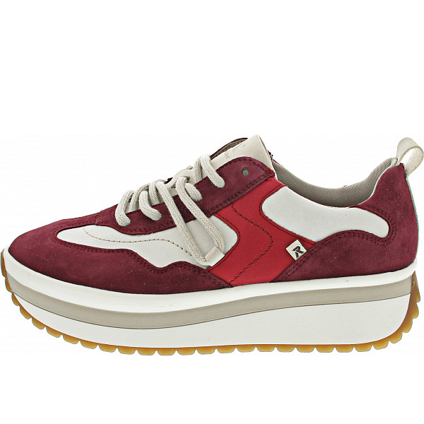 Rieker Sneaker low rot kombi