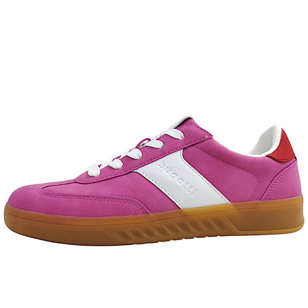 Bugatti Woman Alison Evo sportlicher Schnürer 3681 pink / multicolour