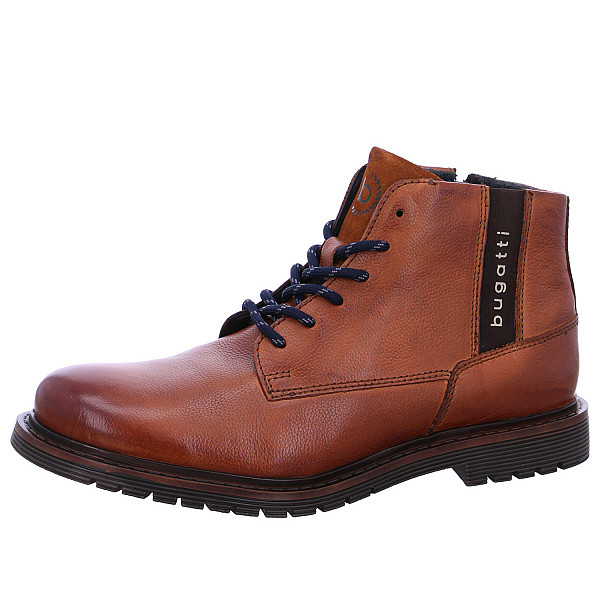 Bugatti Veda Evo Schnürstiefel 6300 cognac