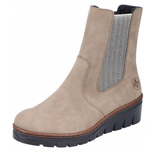 Rieker Stiefelette beige