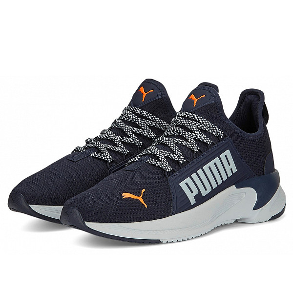 Puma Softride Premier Slip-On Sneaker navy/grey/orange