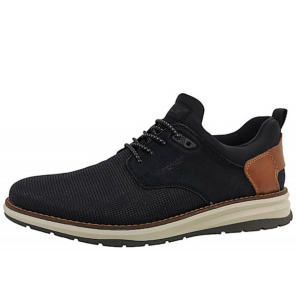 Rieker Slipper 00- Schwarz/Amaretto