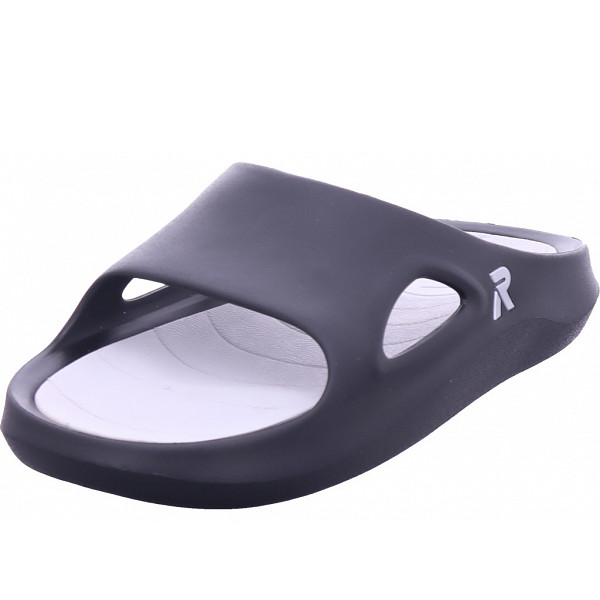 Rieker fsk damen sandalen Pantolette schwarz