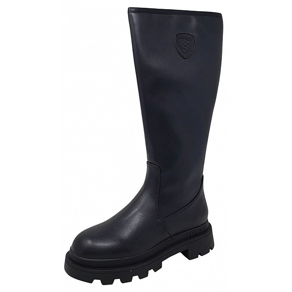 Blauer USA Langschaftstiefel black