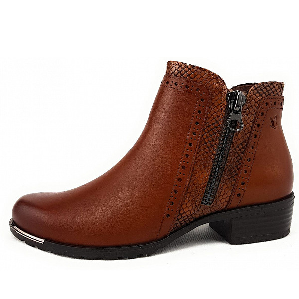 Caprice Stiefelette cognac