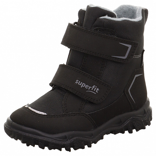 Superfit Husky Klettstiefel schwarz