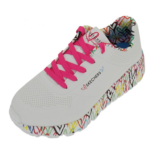 Skechers UNO LITE - LOVELY LUV Sneaker Weiß