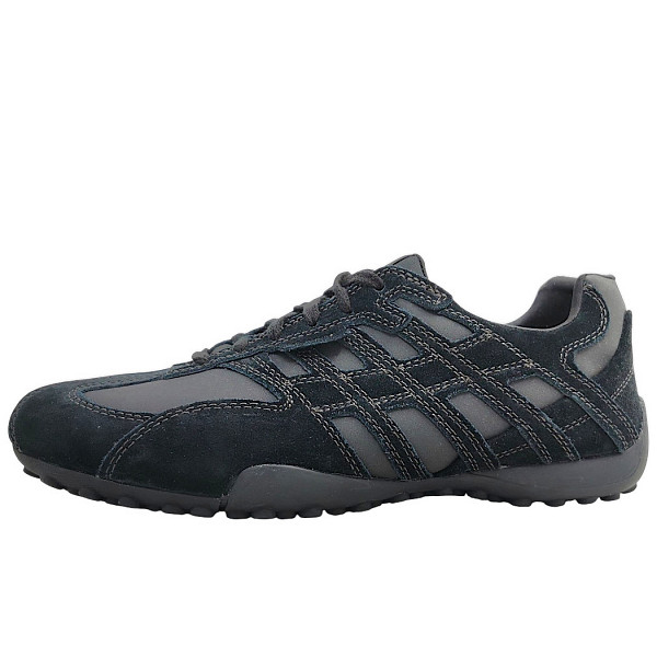 Geox Snake Original sportlicher Schnürer black C9999