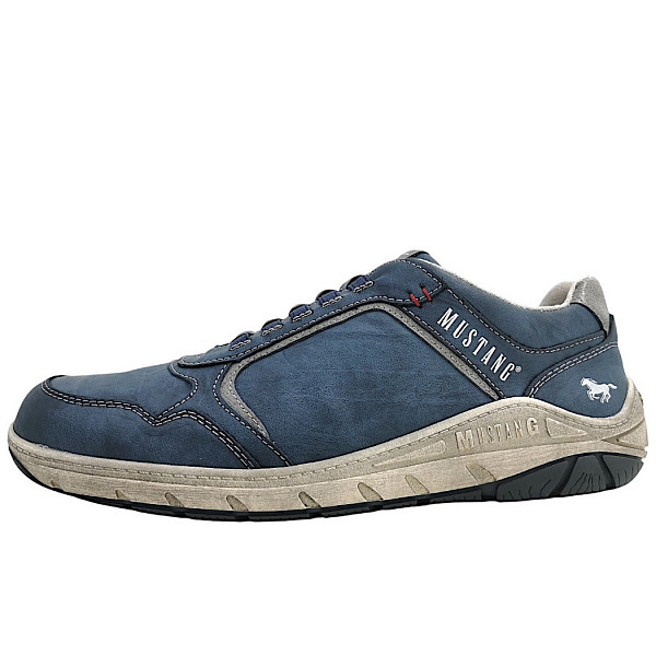 Mustang Slipper blau 8