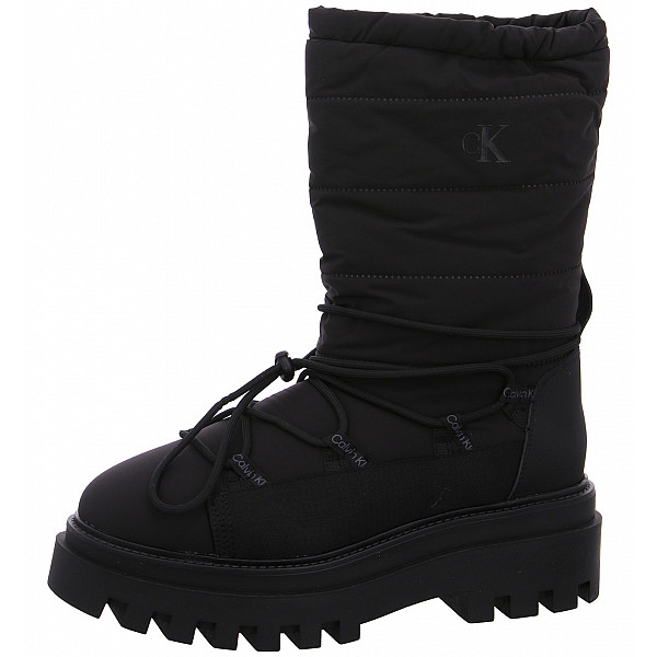 Calvin Klein Flatform Snow Boot Winterstiefel 0GT triple black