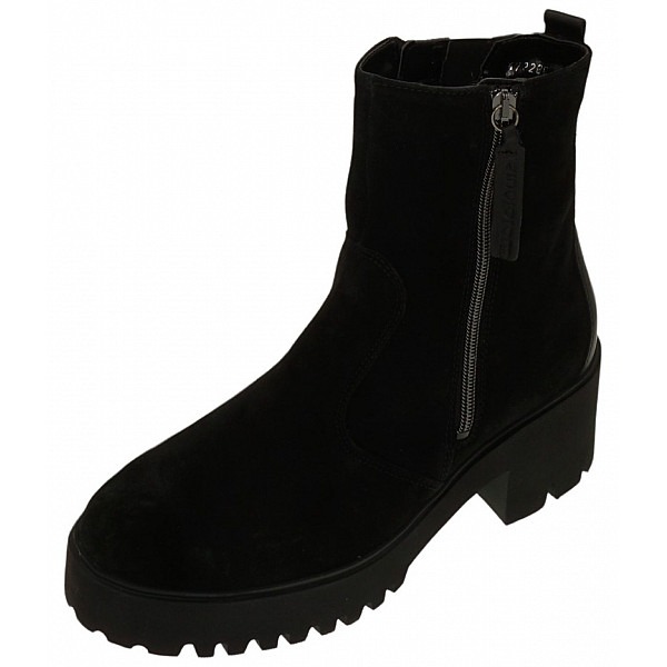 Waldläufer ORDER MEMPHIS Stiefelette SCHWARZ