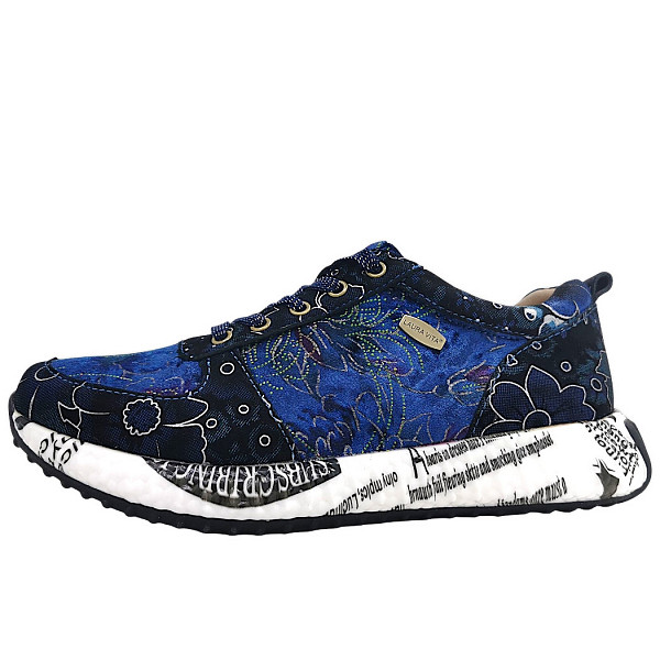 Laura Vita Burton 38 sportlicher Schnürer Marine