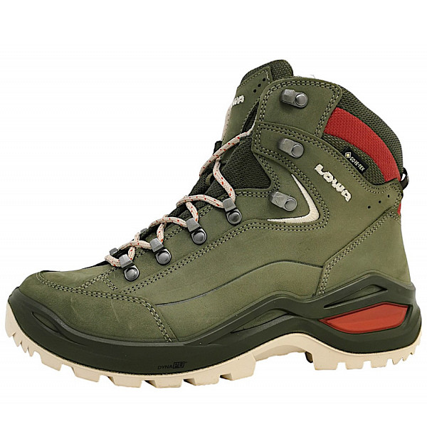 Lowa RENEGADE EVO GTX MID Ws Wanderschuh 9629- Graugrün/Panna