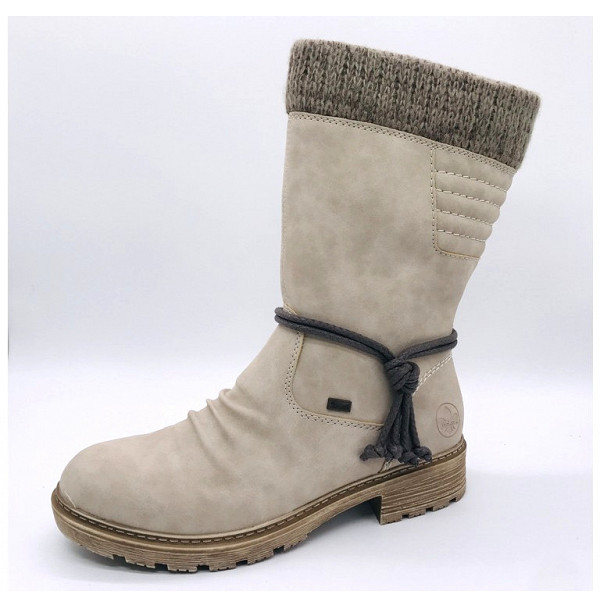 Rieker Stiefel beige