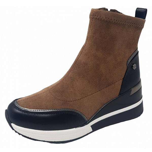 Xti Kurzstiefel taupe