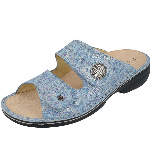 Finn Comfort sansibar Pantolette hellblau