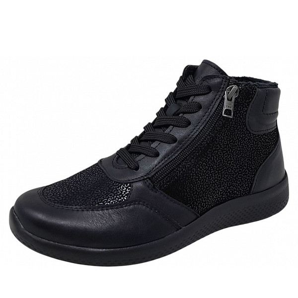 Aco Kira 24 Weite K Schnürstiefel black metalic