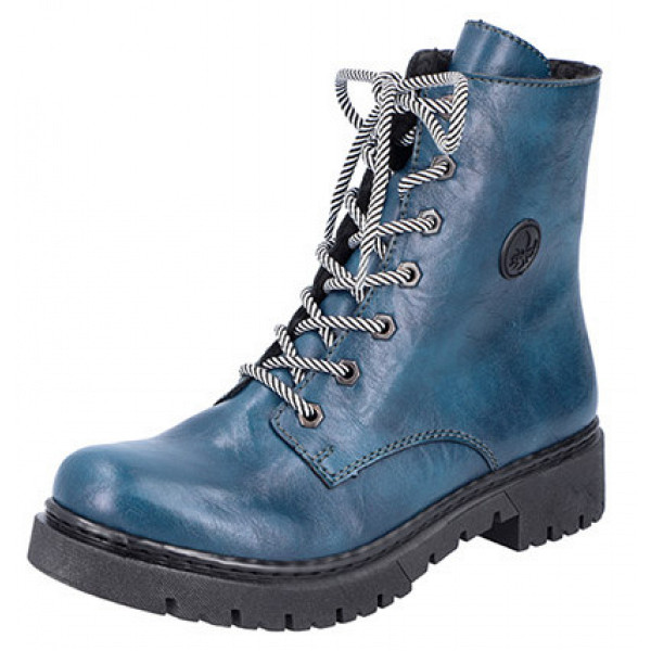 Rieker Stiefelette blau