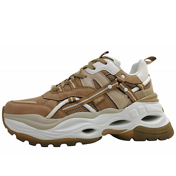 Buffalo Triplet Hollas Schnürer beige