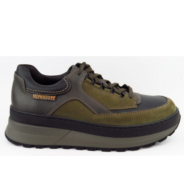 Mephisto Norris 1500 1552 loden sportlicher Schnürer loden