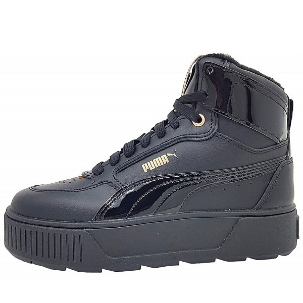 Puma Karmen Rebelle Mid WTR Stiefel 003 black-gold