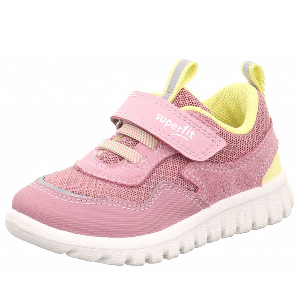 Superfit Sport 7 Mini Halbschuh rose gelb